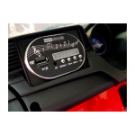 Elektrické autíčko BBH-718A - nelakované - červené